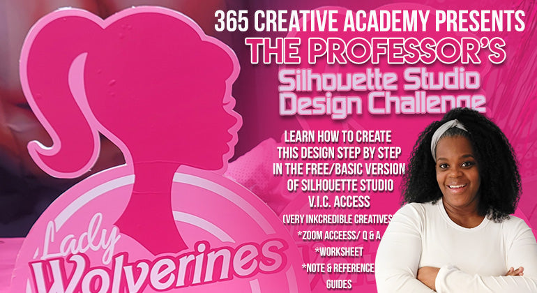 Silhouette Studio Design Challenge 1 - Barbie Cutout V.I.C. Access
