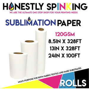 
                  
                    Honestly SpINKing INKcredible Fast Dry Sublimation Paper Rolls
                  
                