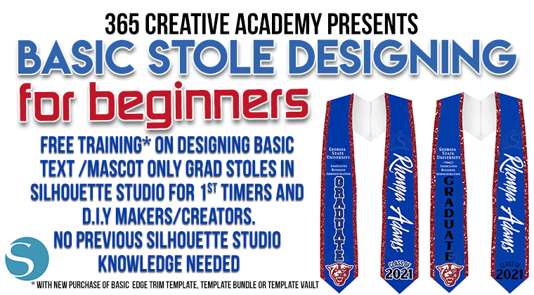 365 Creative Academy Grad Stoles for Beginners