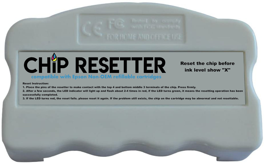 
                  
                    HS INK  Essentials Epson Printer Refillable Cartridges Chip Resetter
                  
                