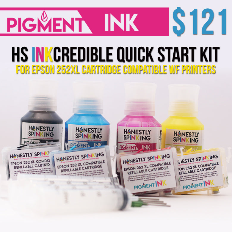 Honestly SpINKing INKcredible Pigment Ink QUICK START Kit – HS INK 365