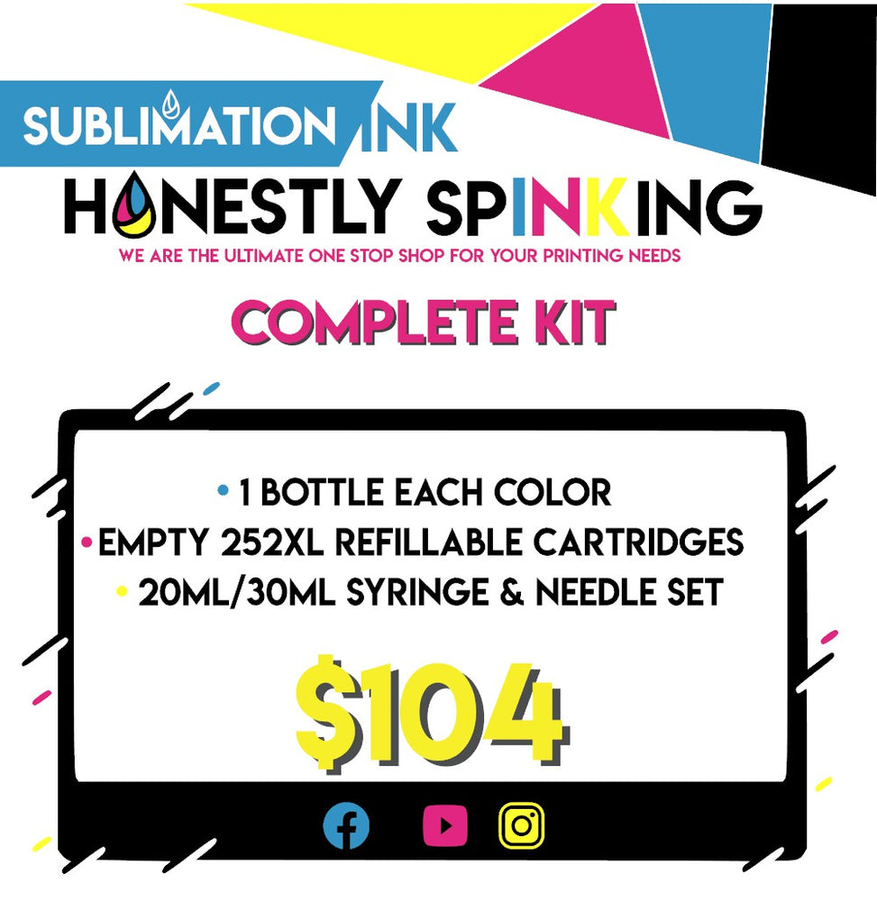 
                  
                    Honestly SpINKing INKcredible Sublimation Ink DIY Kit
                  
                