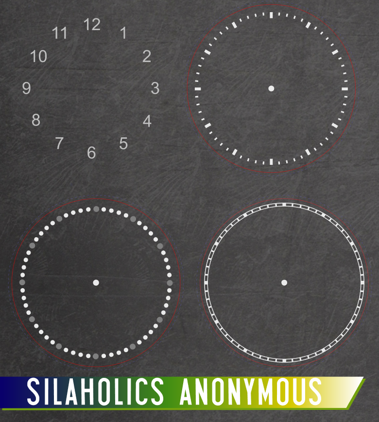 HS INK Digital Customizable Clock Templates and Faces – HS INK 365