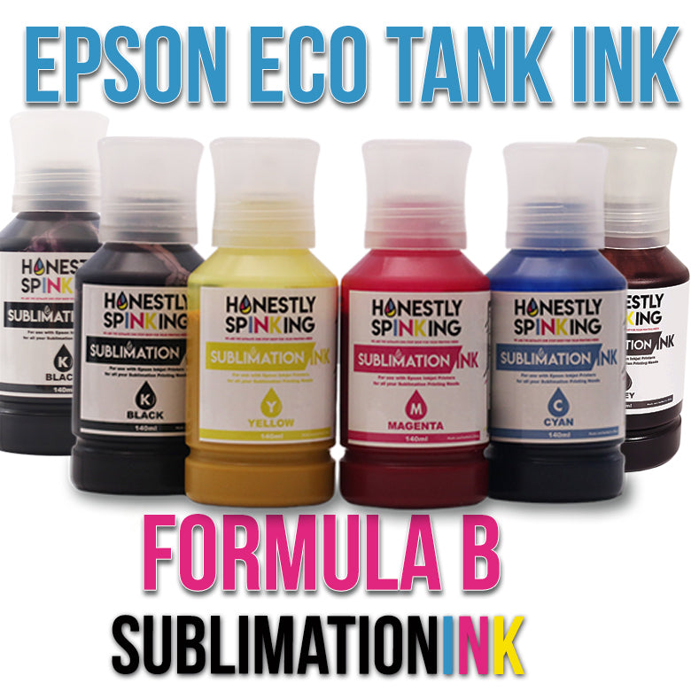 Sublimation Ink for Ecotank Printers - Set of 4 colors